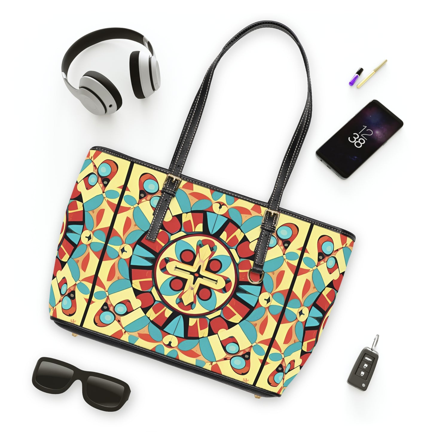 PU Leather Shoulder Bag