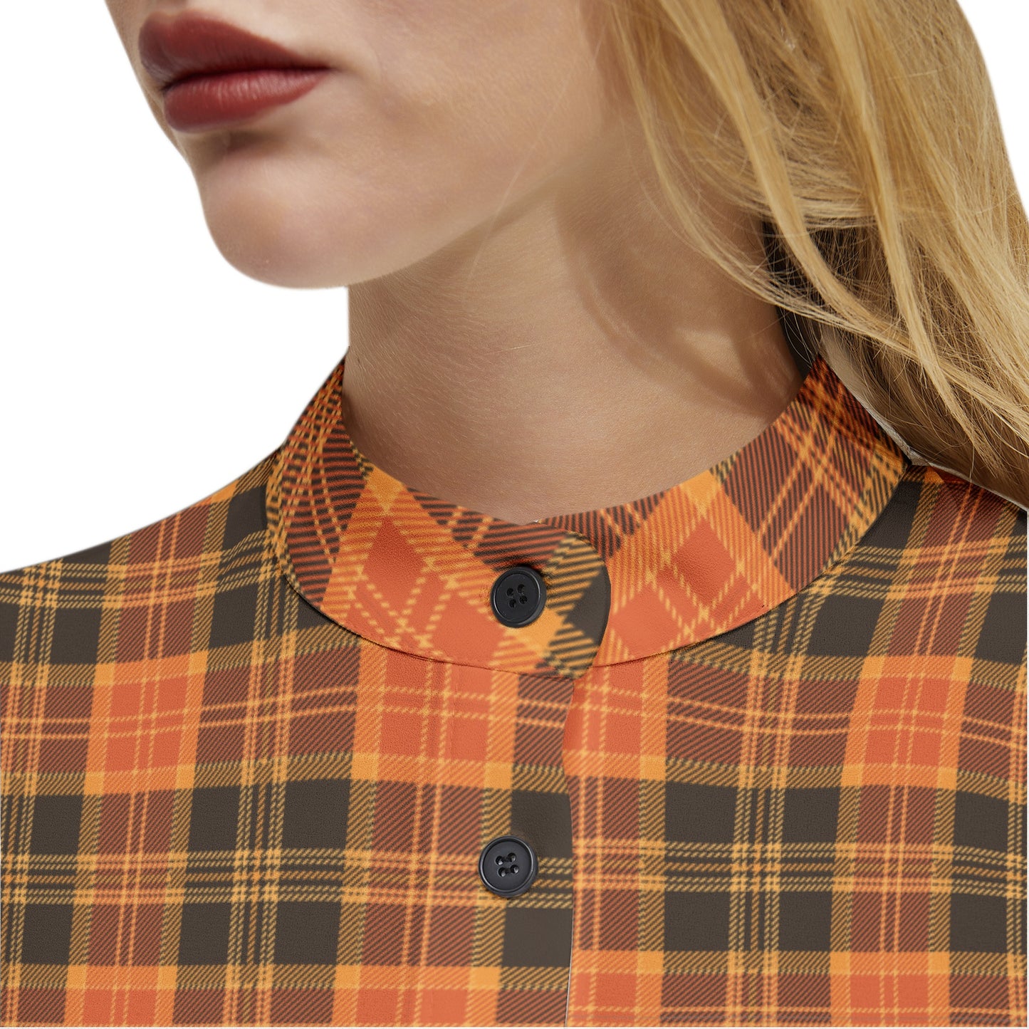 Long Sleeve Button Up Casual Shirt Top