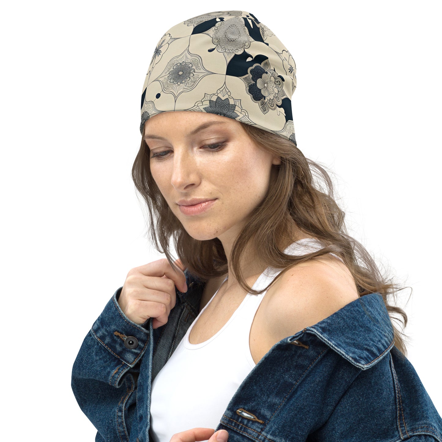 All-Over Print Beanie