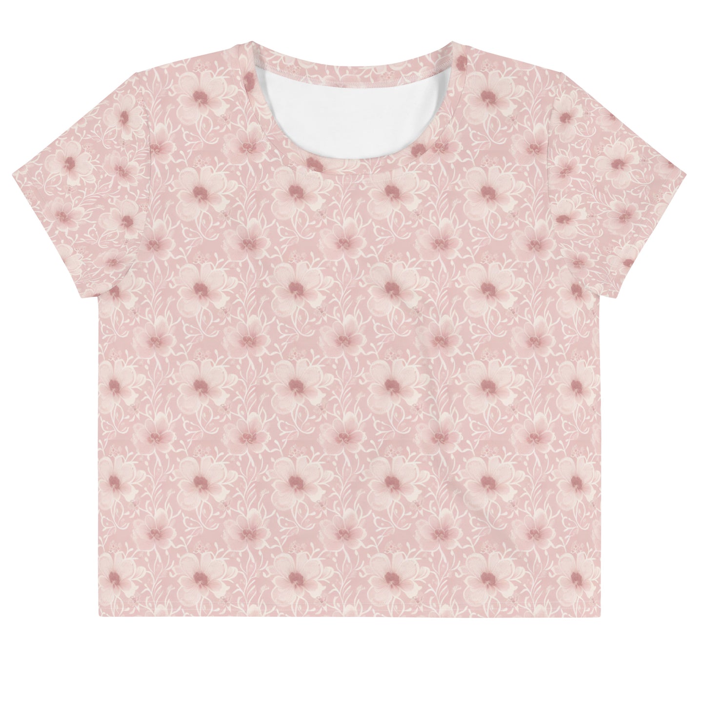 All-Over Print Crop Tee