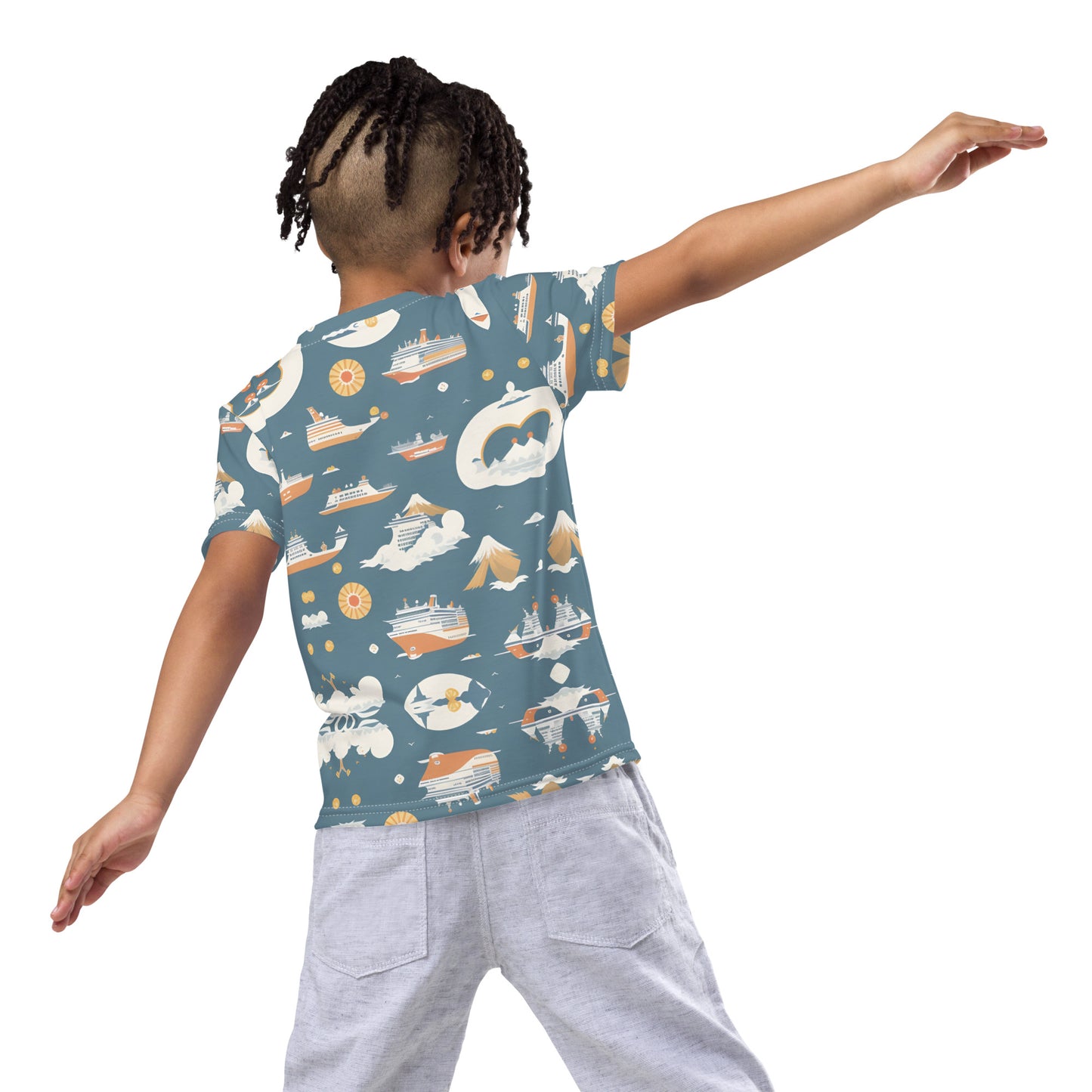 Kids crew neck t-shirt