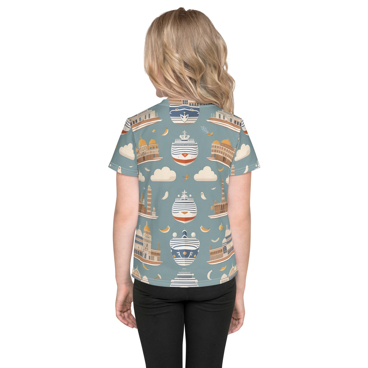Kids crew neck t-shirt