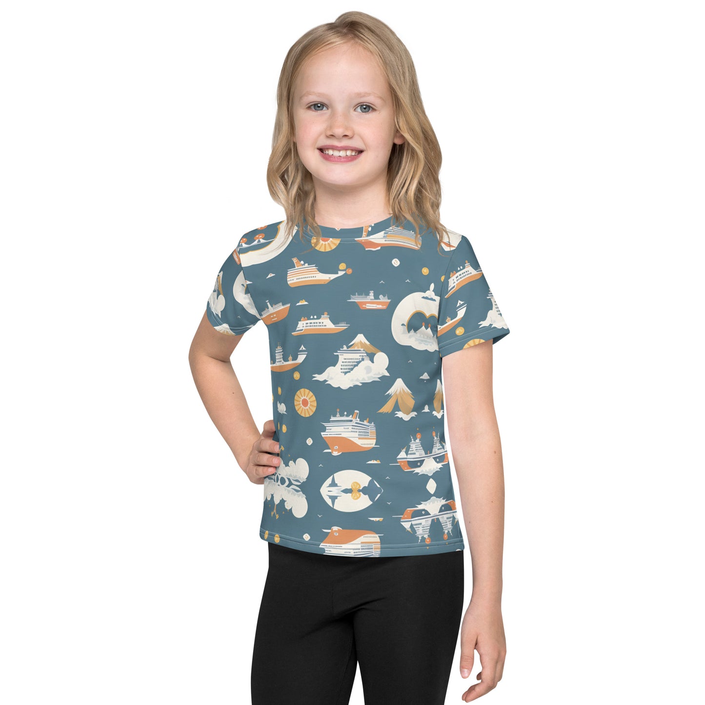 Kids crew neck t-shirt