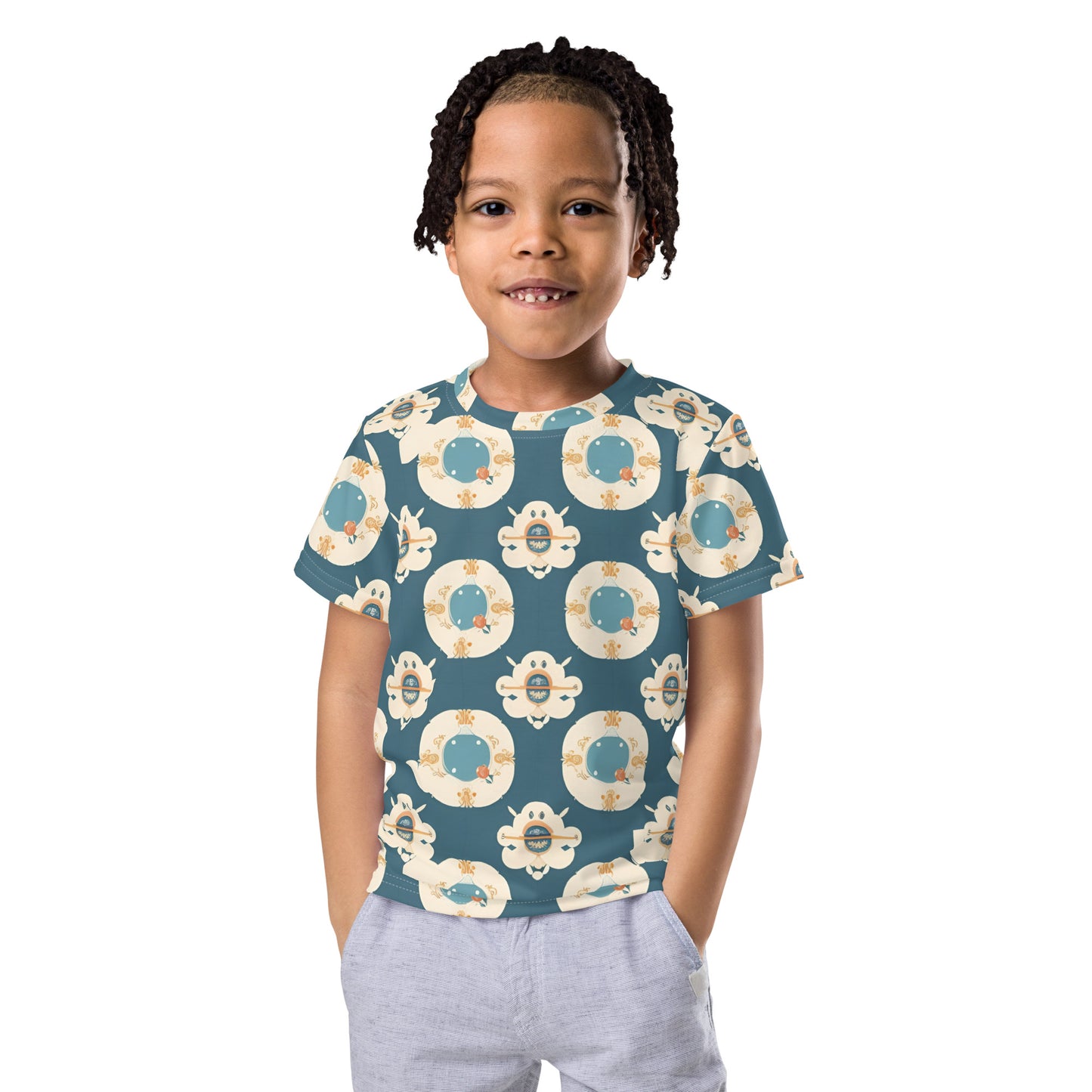 Kids crew neck t-shirt