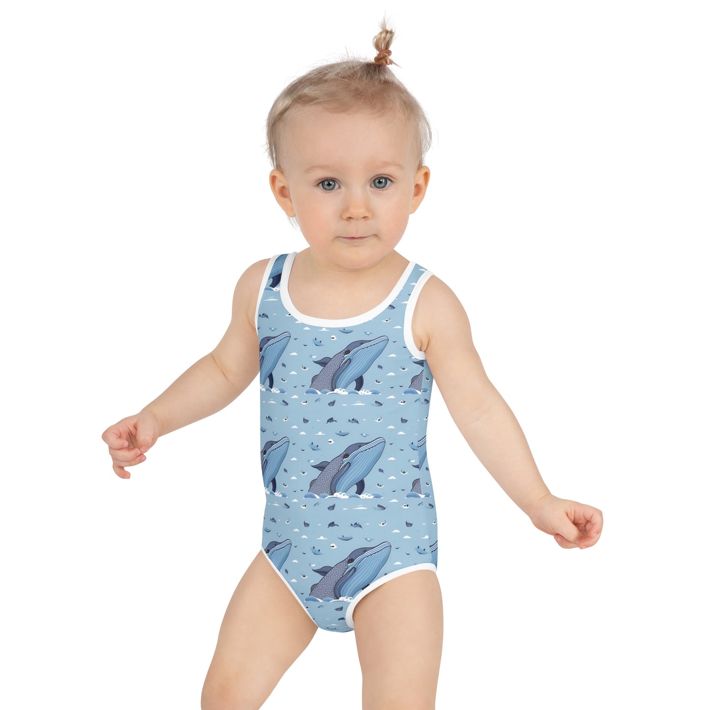 All-Over Print Kids Swimsuit