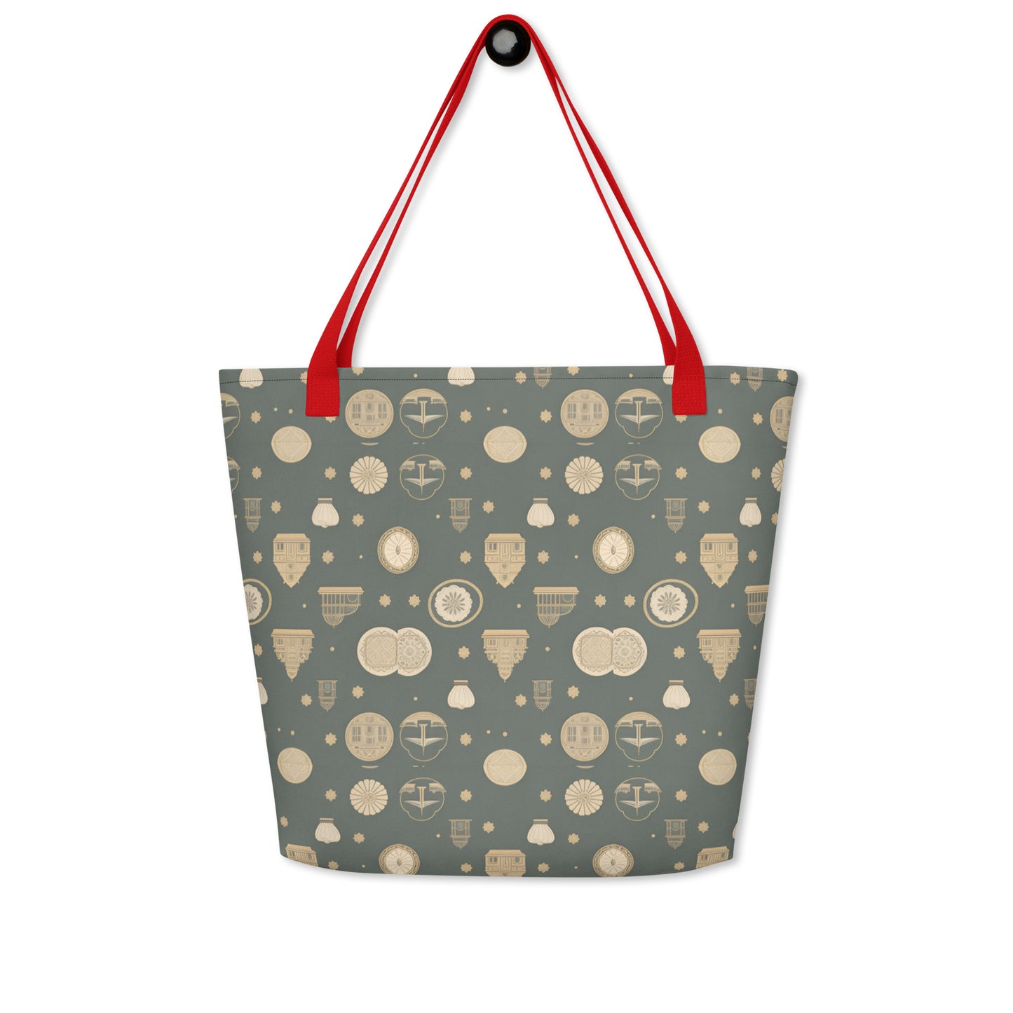 All-Over Print Large Tote Bag