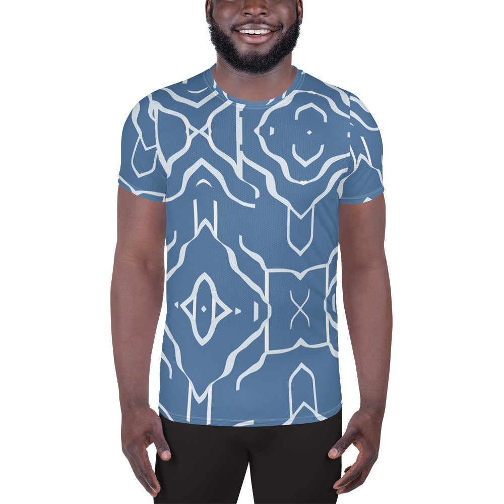 All-Over Print Men's Athletic T-shirt