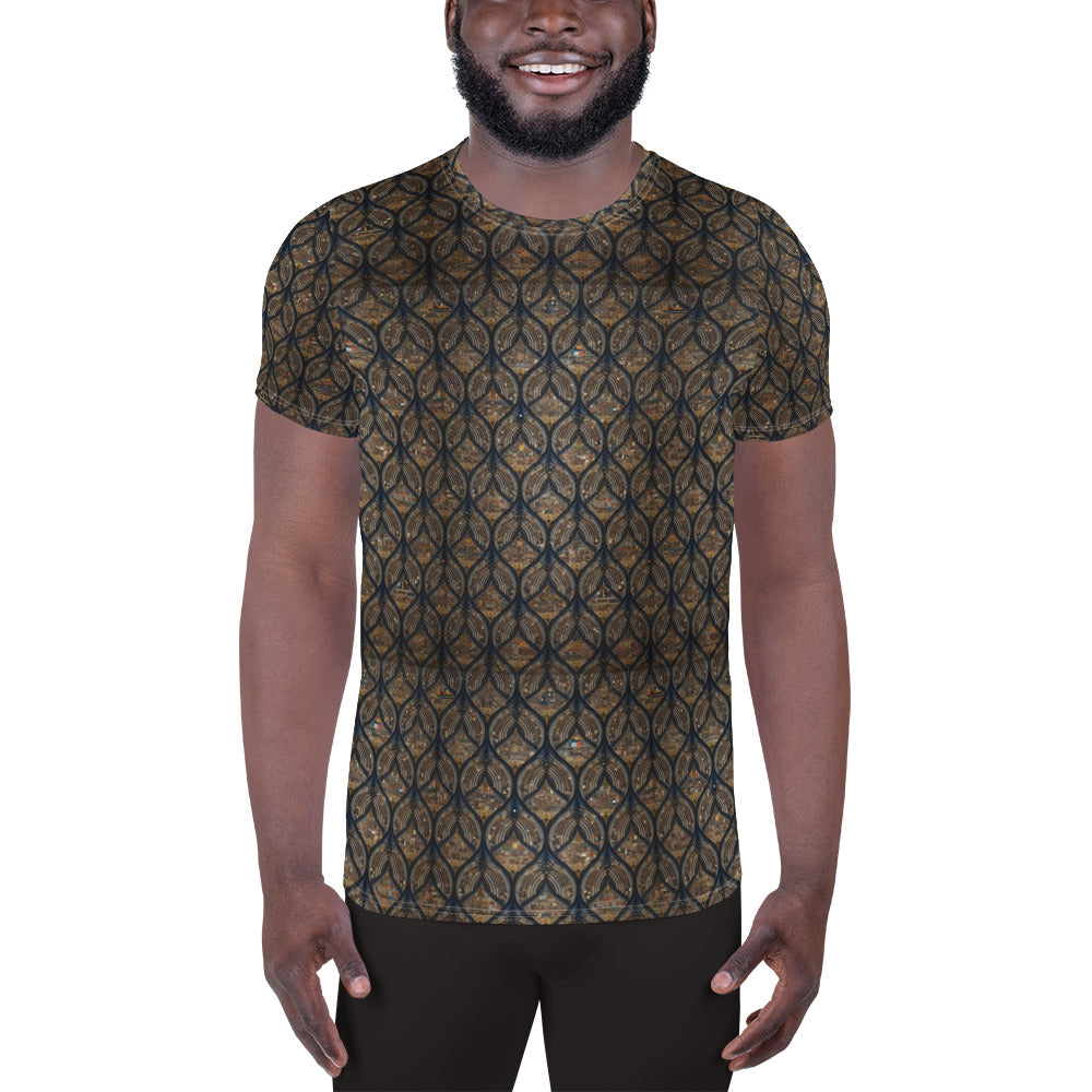 All-Over Print Men's Athletic T-shirt