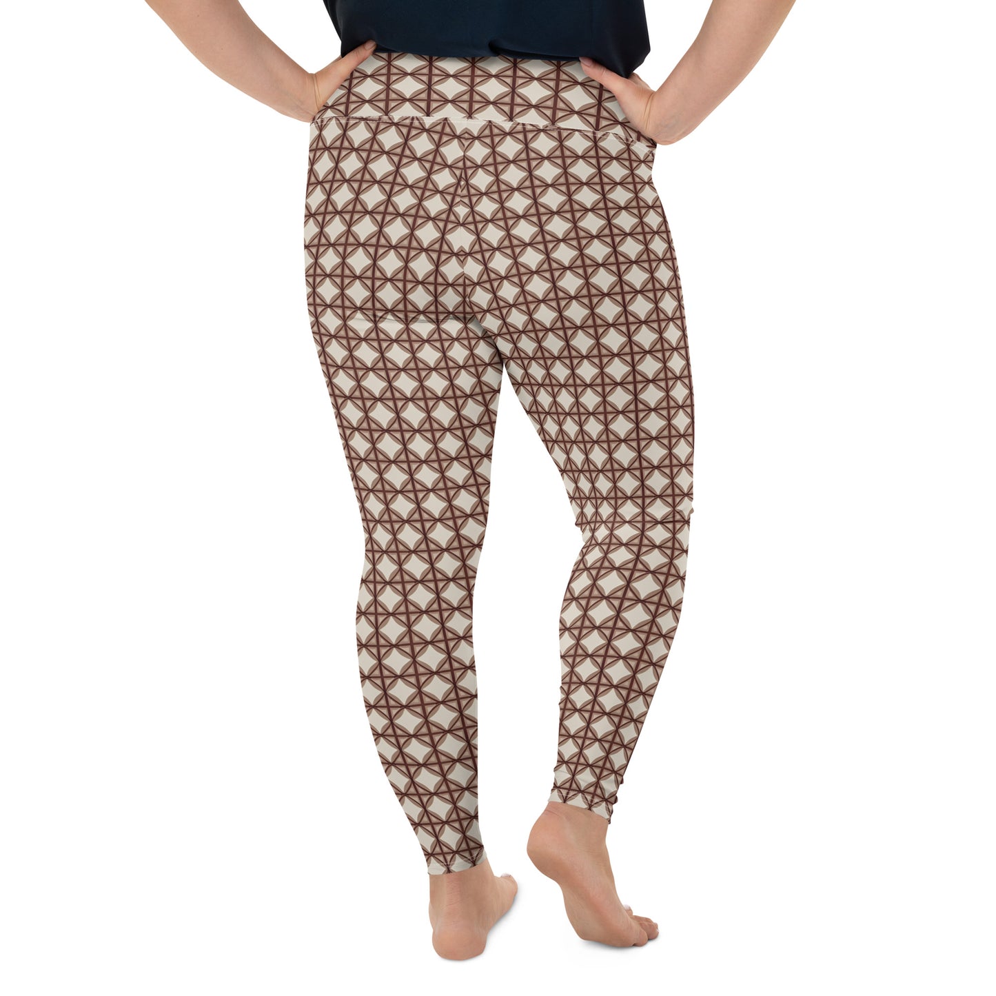 All-Over Print Plus Size Leggings