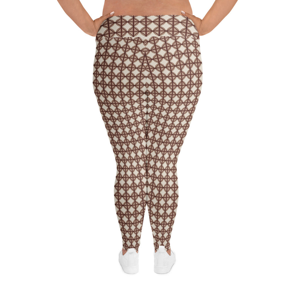 All-Over Print Plus Size Leggings