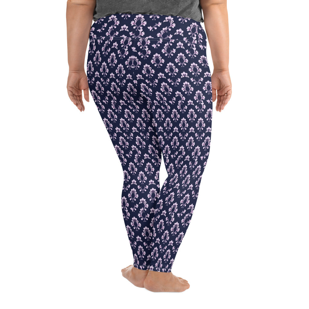 All-Over Print Plus Size Leggings