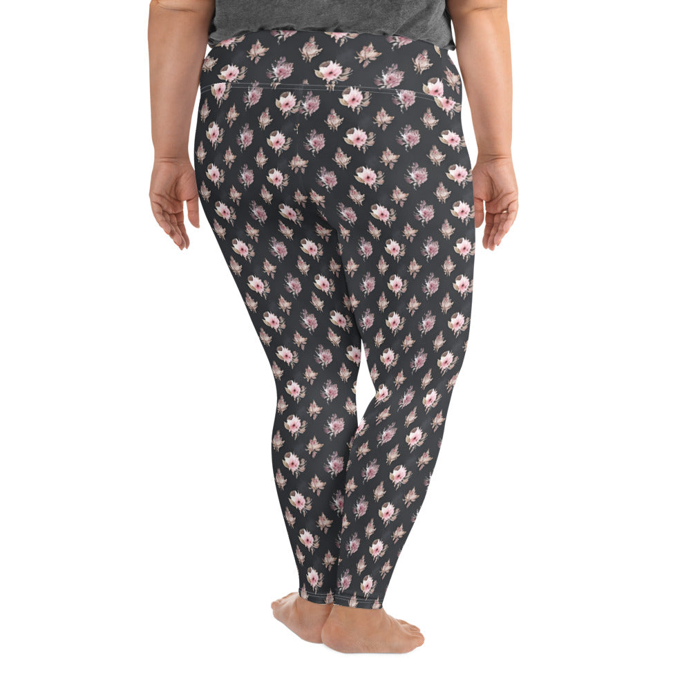 All-Over Print Plus Size Leggings