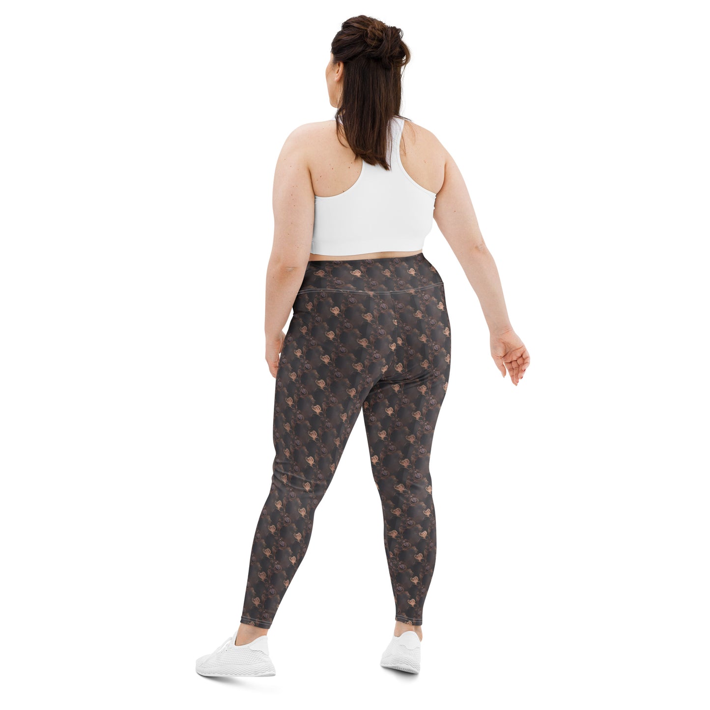 All-Over Print Plus Size Leggings