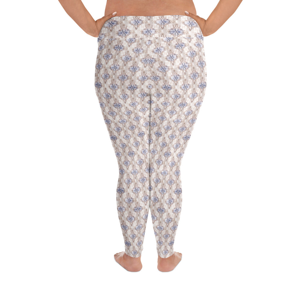 All-Over Print Plus Size Leggings