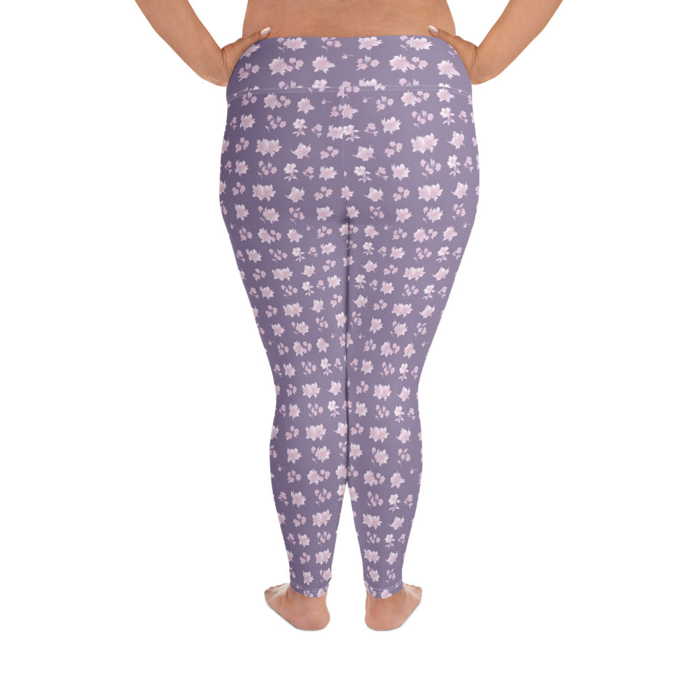 All-Over Print Plus Size Leggings