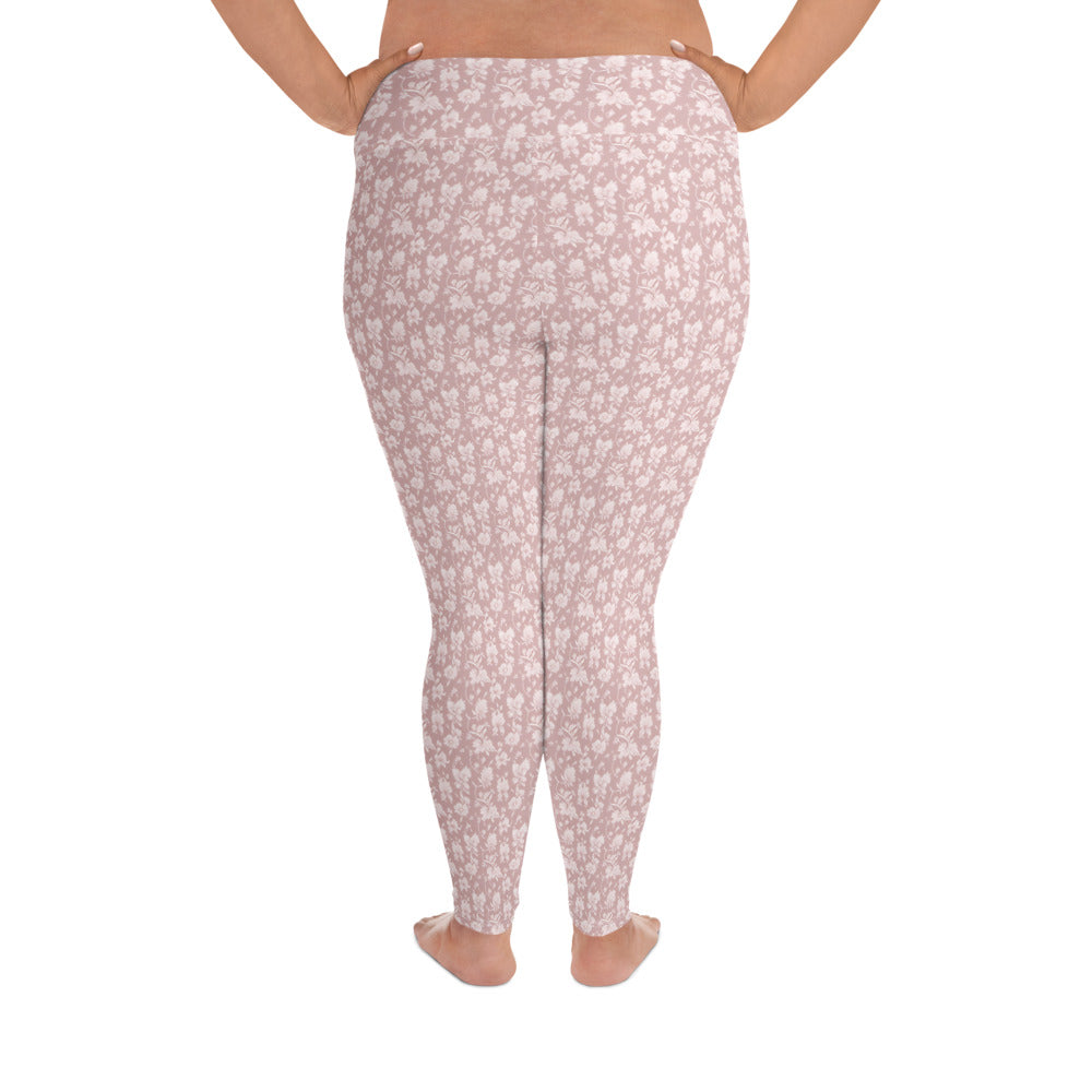 All-Over Print Plus Size Leggings