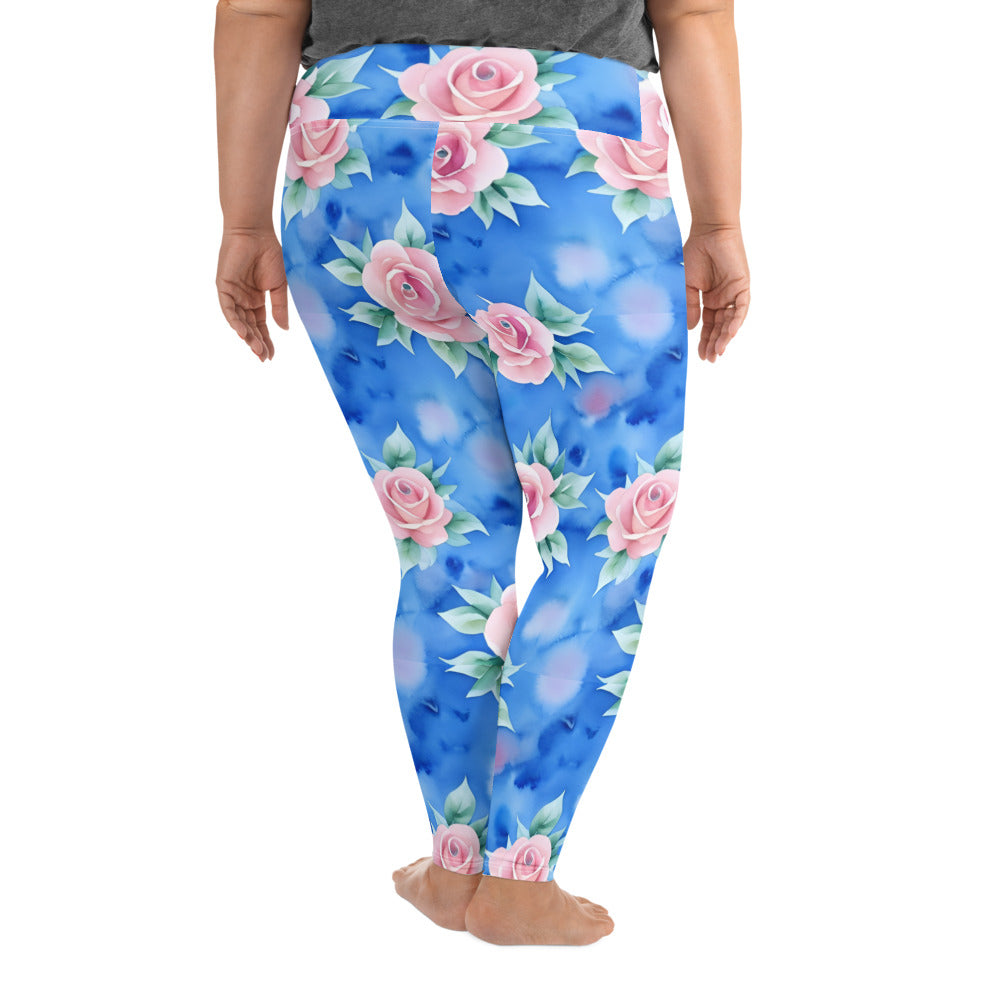 All-Over Print Plus Size Leggings
