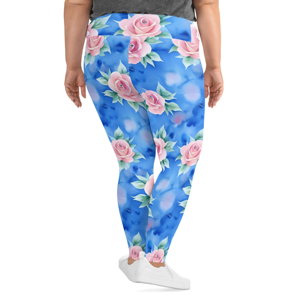 All-Over Print Plus Size Leggings