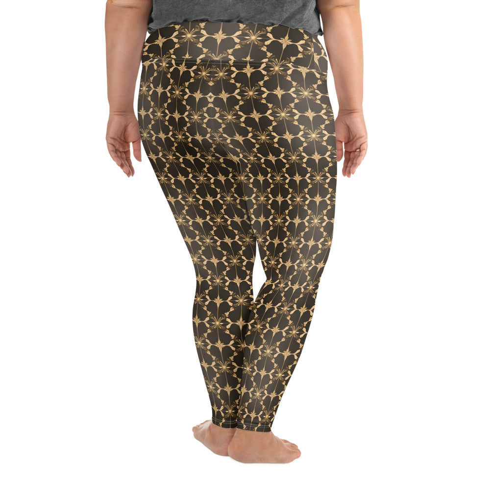 All-Over Print Plus Size Leggings