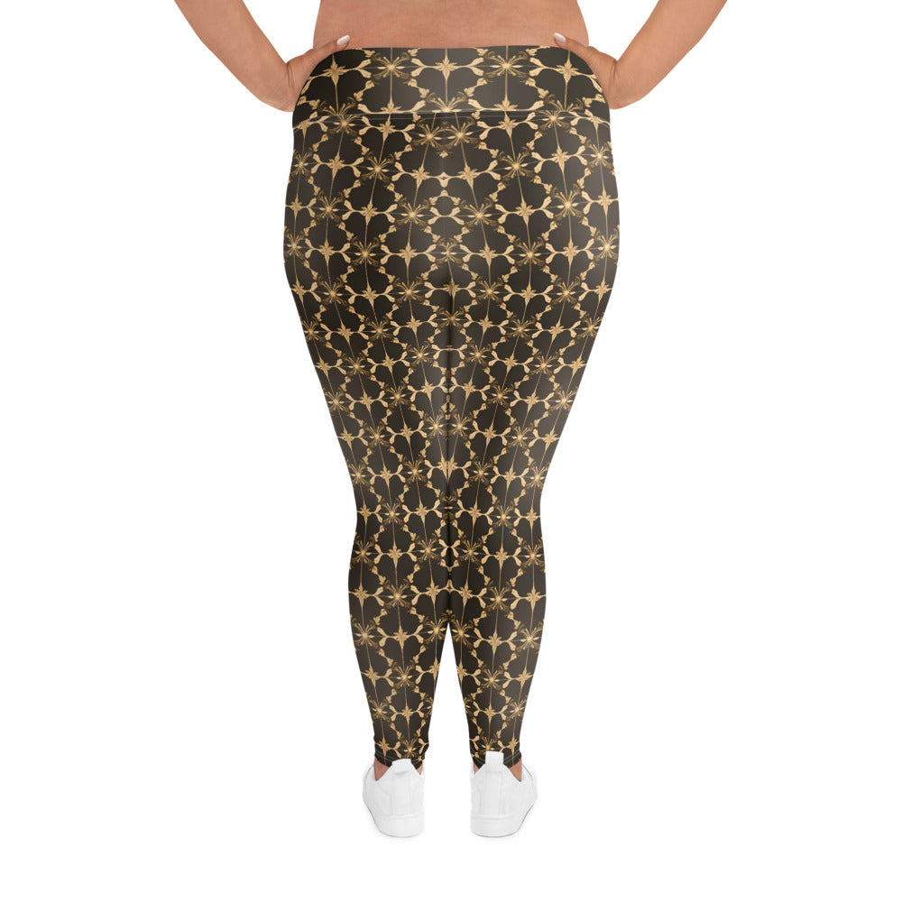 All-Over Print Plus Size Leggings