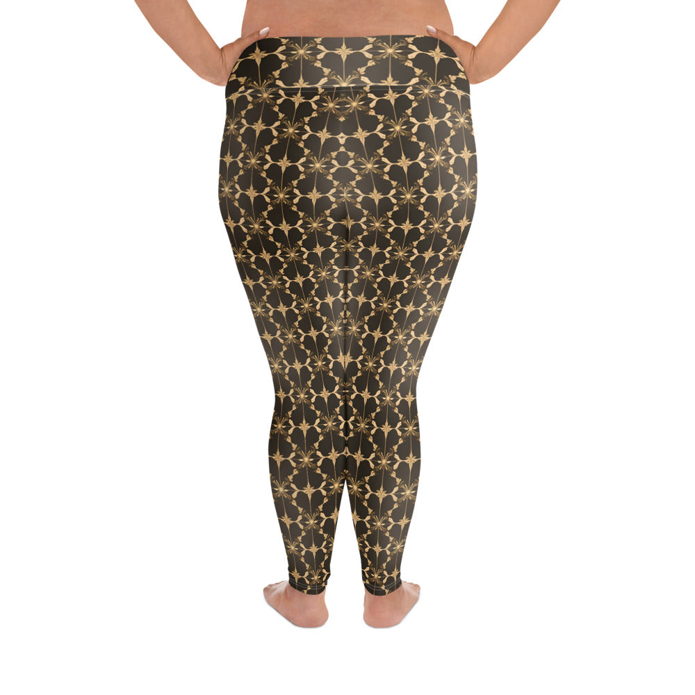 All-Over Print Plus Size Leggings