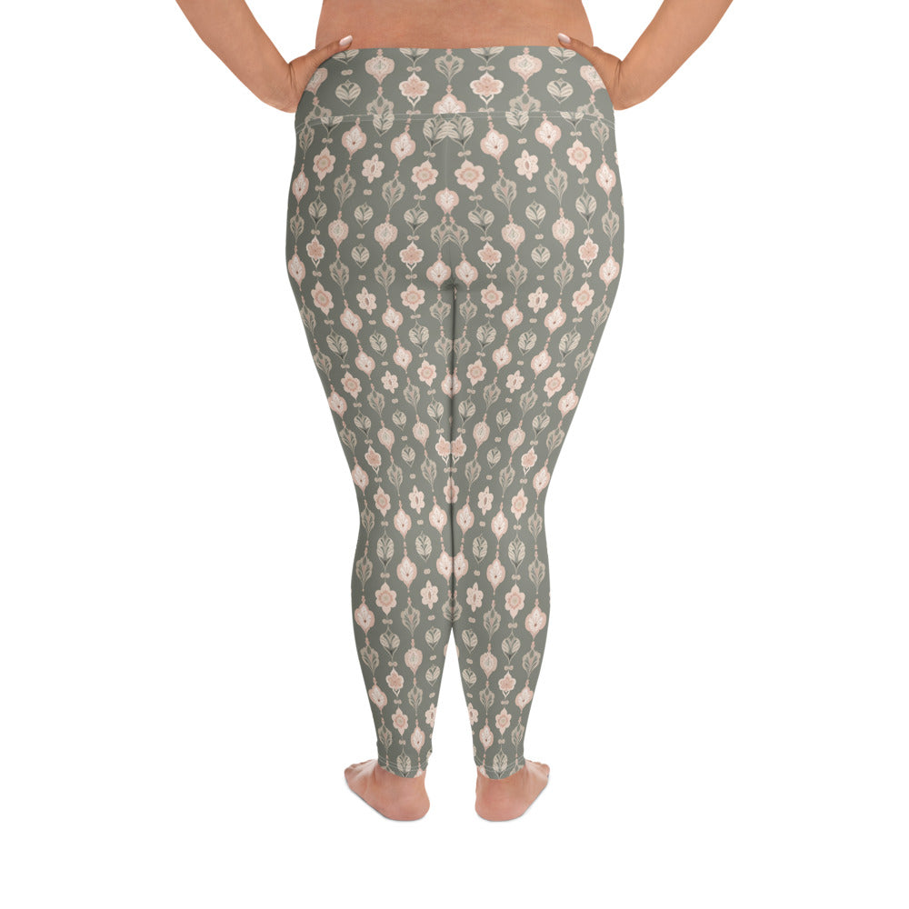 All-Over Print Plus Size Leggings