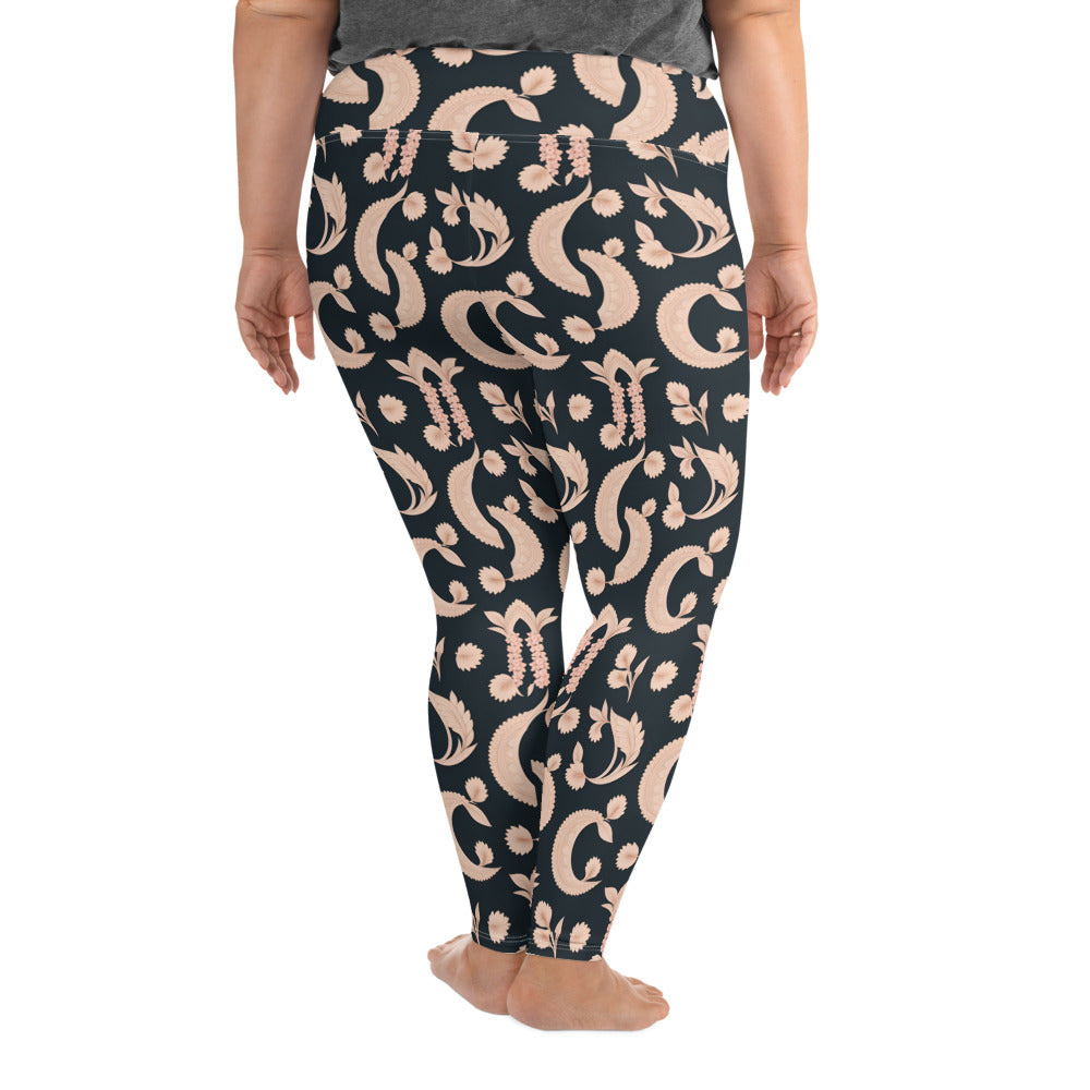All-Over Print Plus Size Leggings