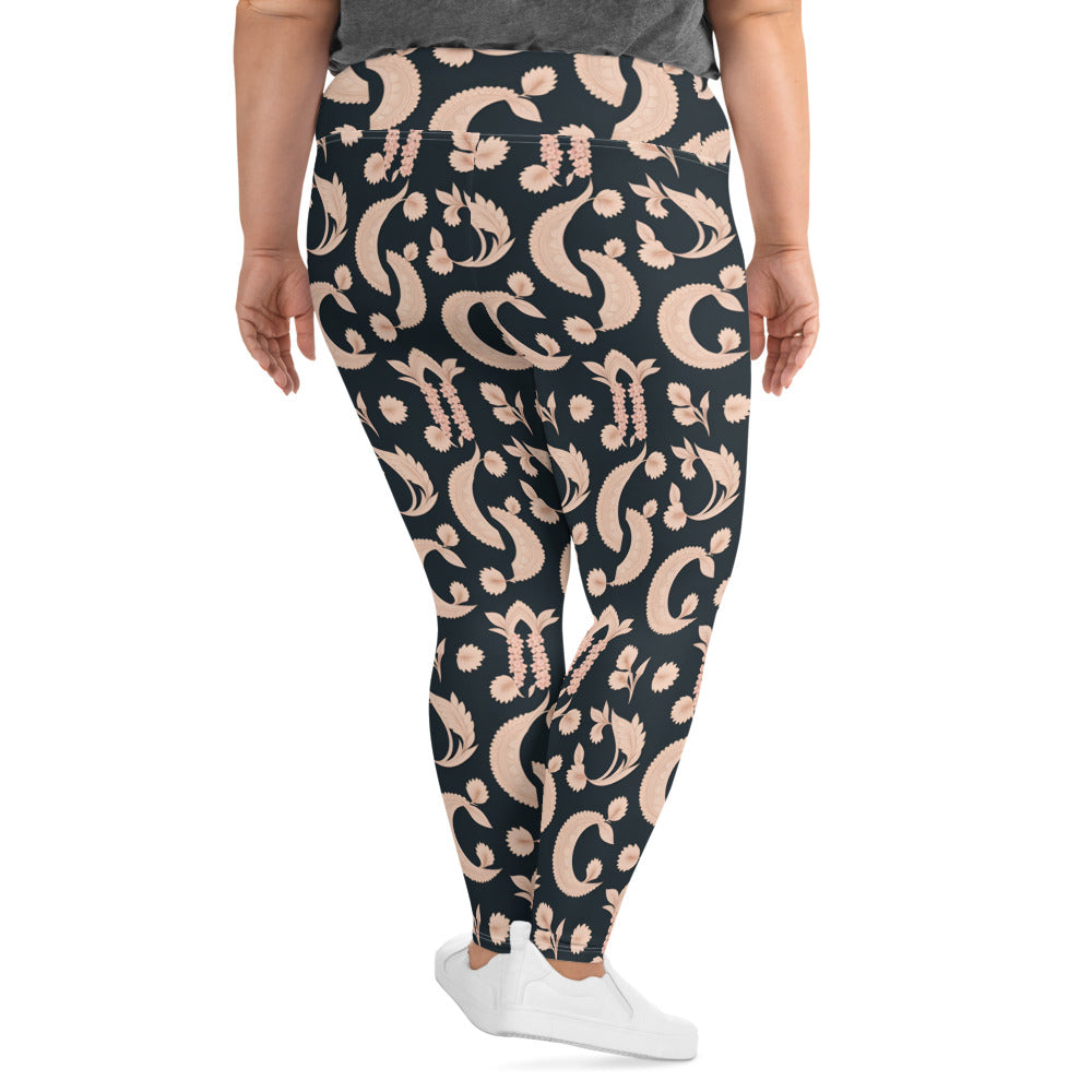 All-Over Print Plus Size Leggings