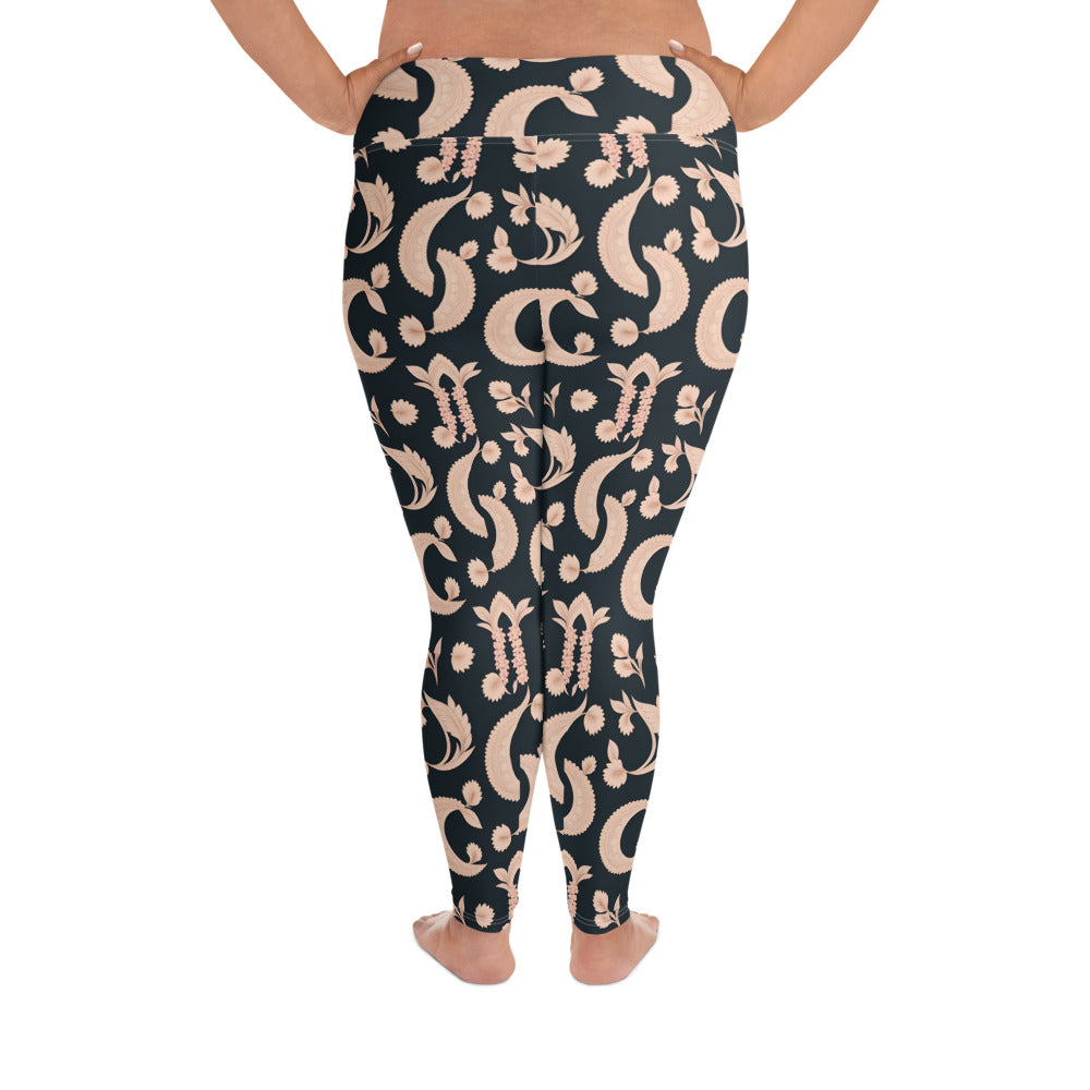 All-Over Print Plus Size Leggings