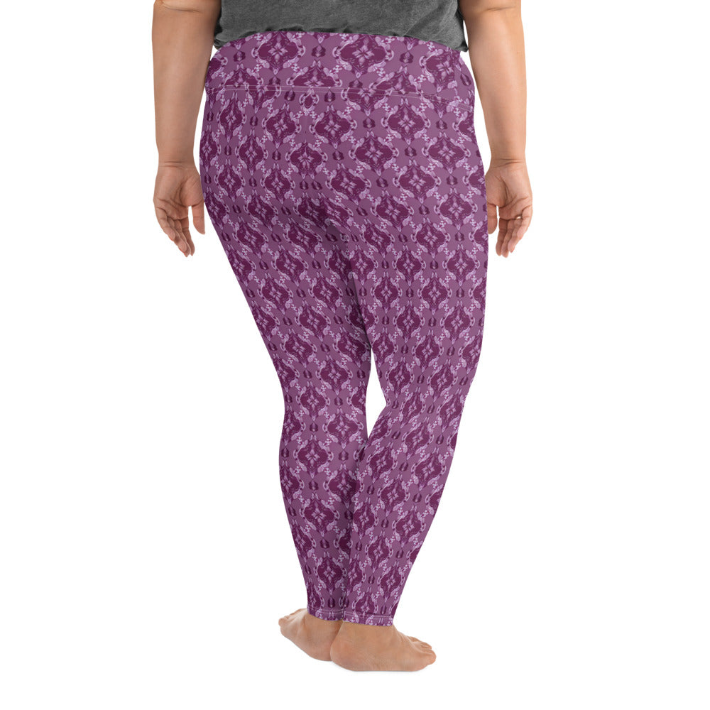 All-Over Print Plus Size Leggings
