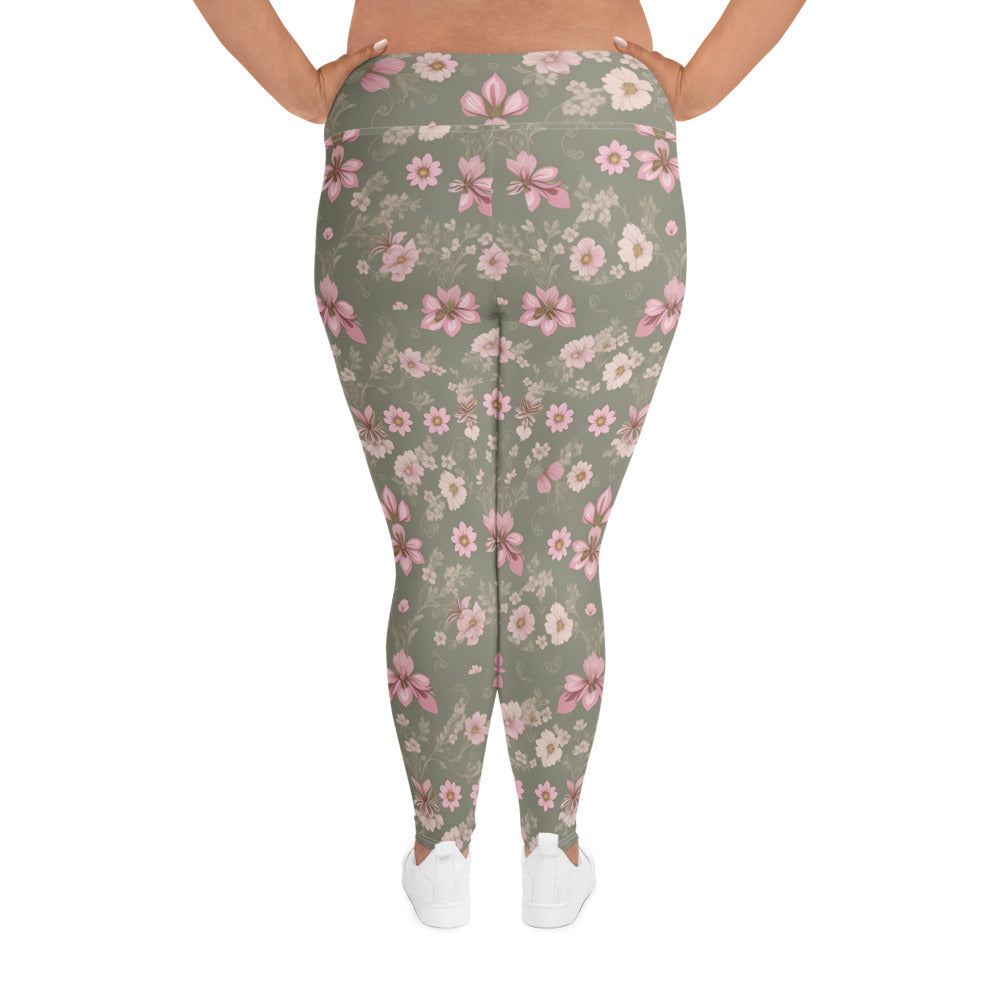 All-Over Print Plus Size Leggings