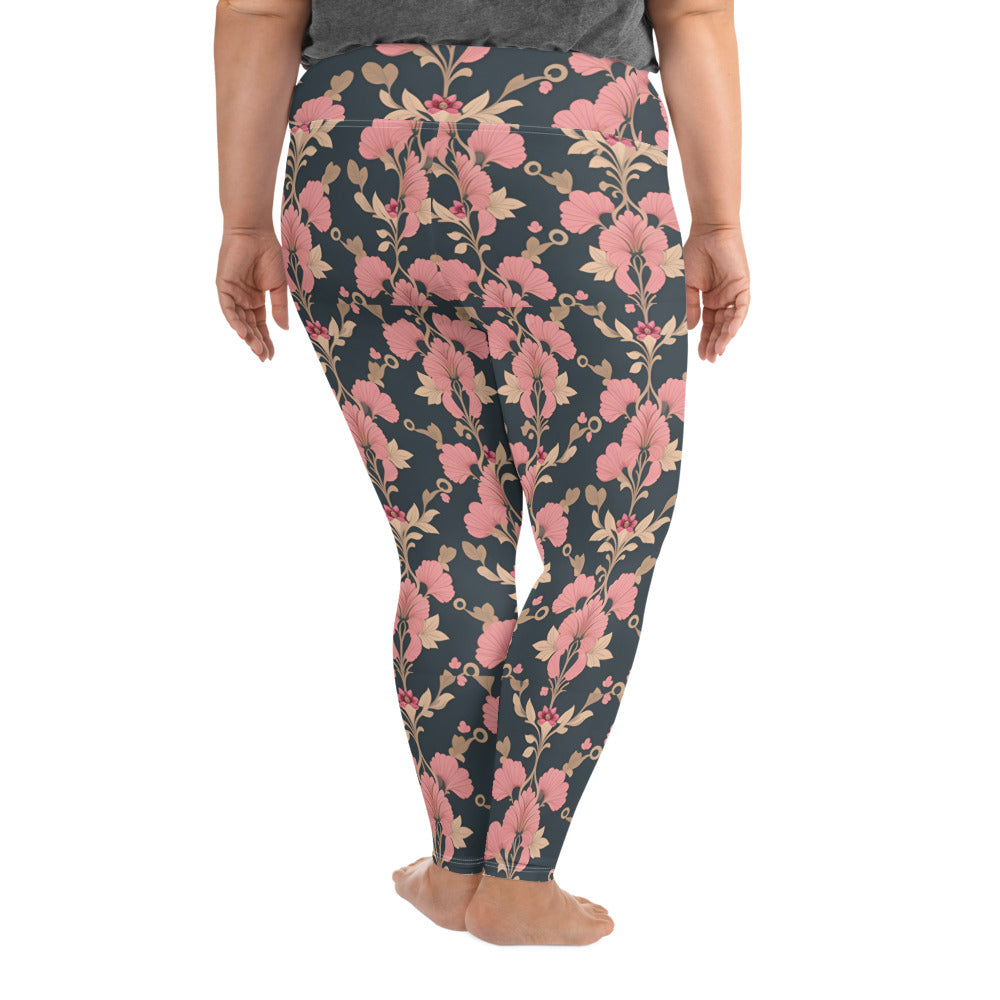 All-Over Print Plus Size Leggings