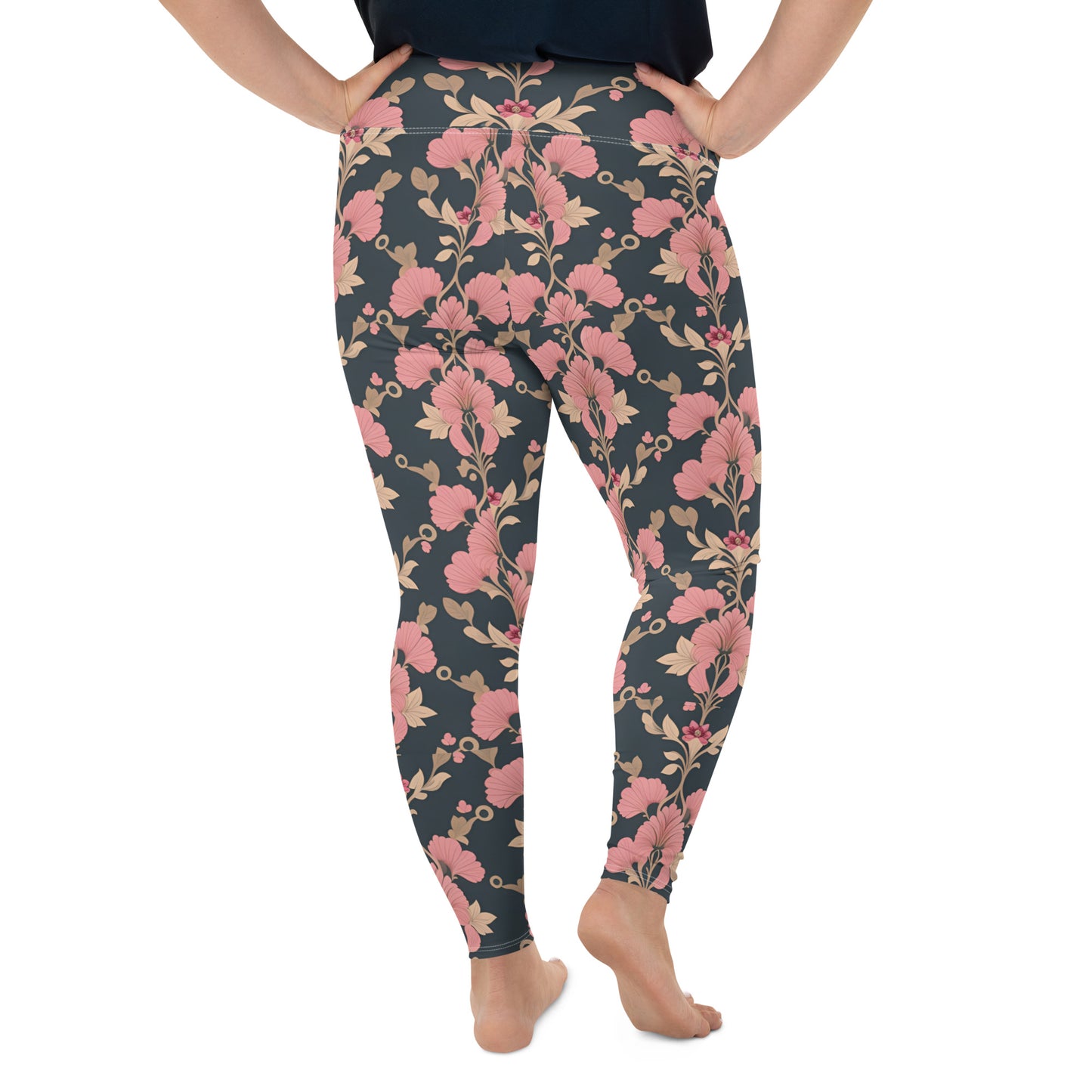 All-Over Print Plus Size Leggings