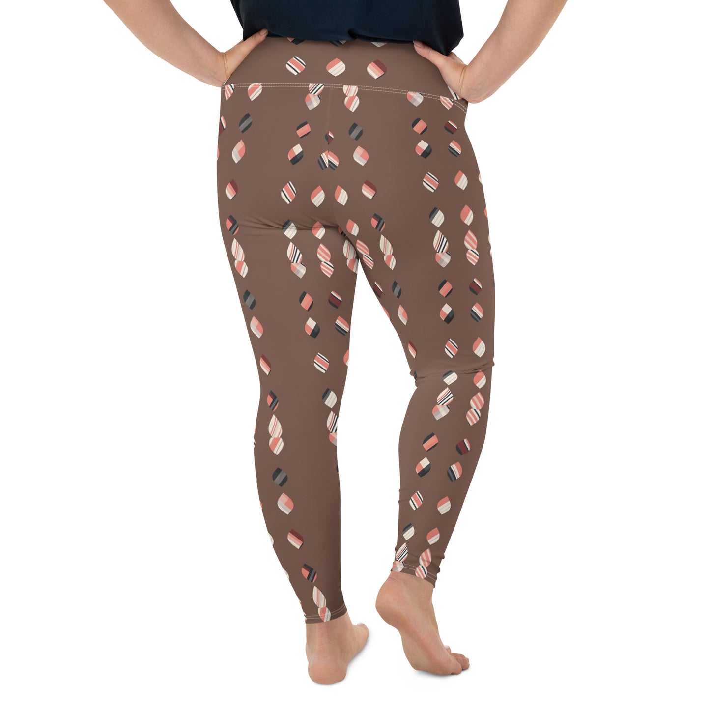 All-Over Print Plus Size Leggings