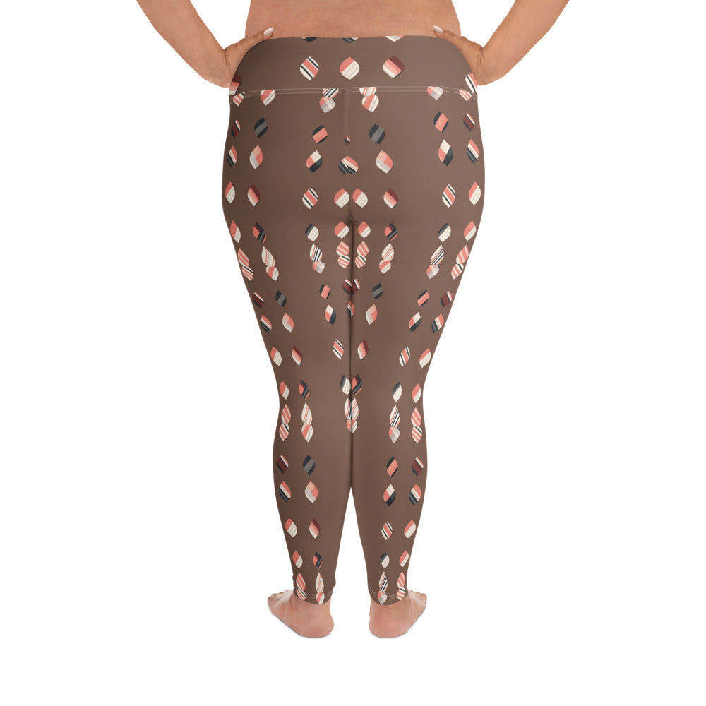 All-Over Print Plus Size Leggings
