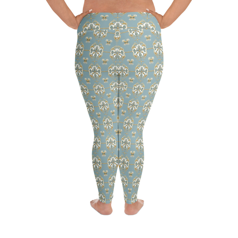 All-Over Print Plus Size Leggings
