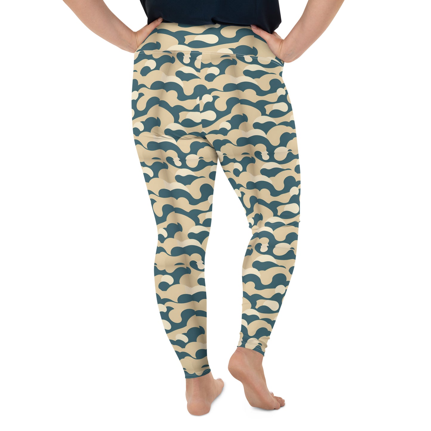 All-Over Print Plus Size Leggings