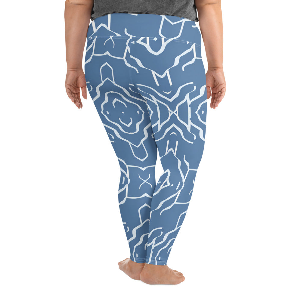 All-Over Print Plus Size Leggings
