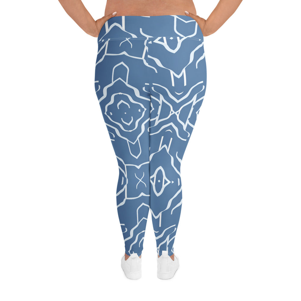 All-Over Print Plus Size Leggings