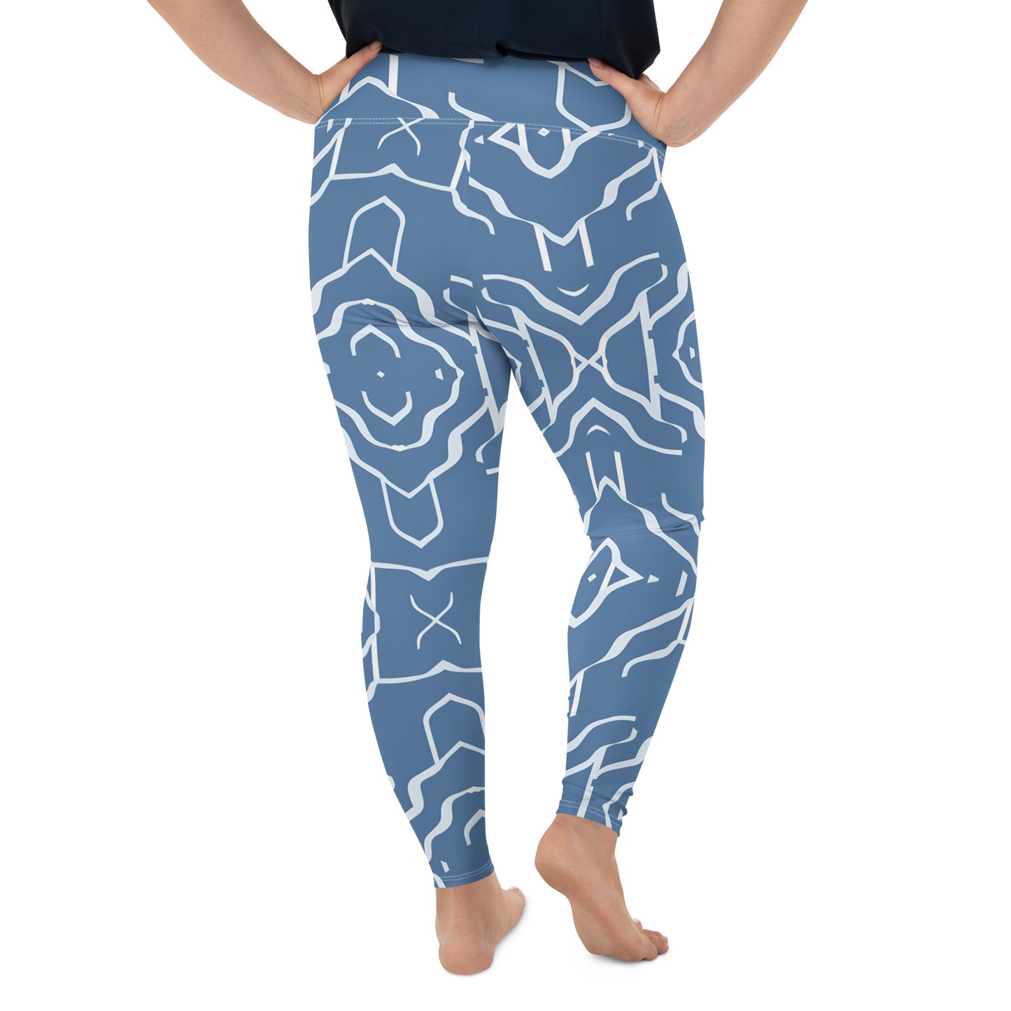 All-Over Print Plus Size Leggings