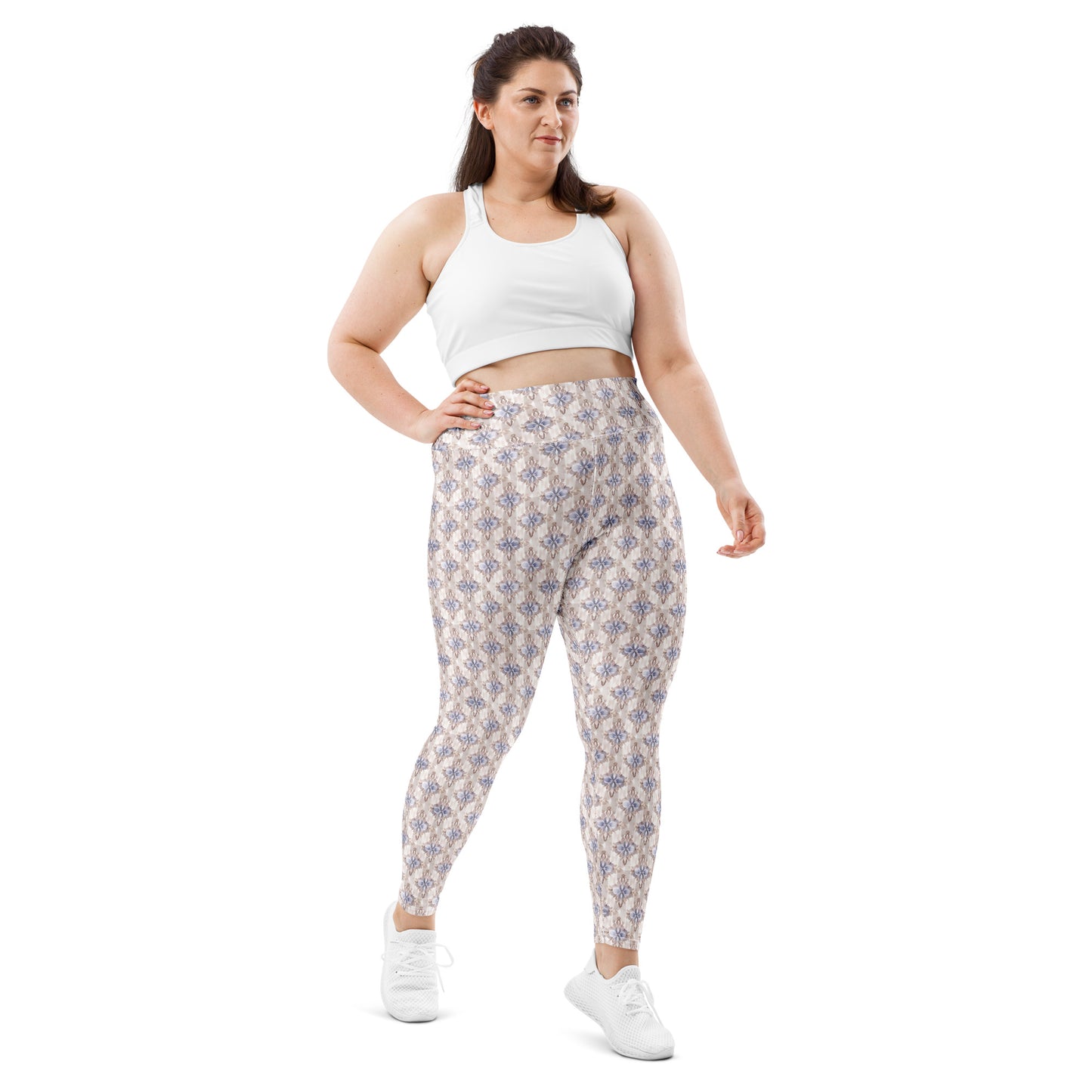 All-Over Print Plus Size Leggings
