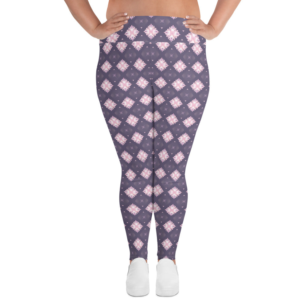 All-Over Print Plus Size Leggings