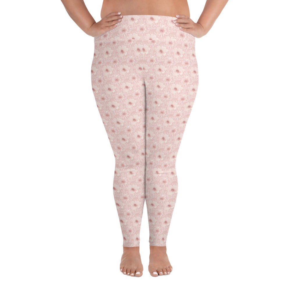 All-Over Print Plus Size Leggings