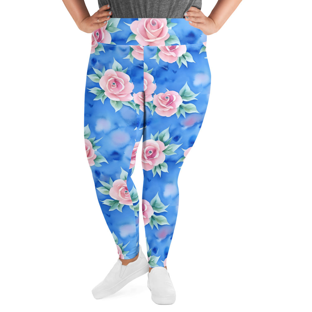 All-Over Print Plus Size Leggings