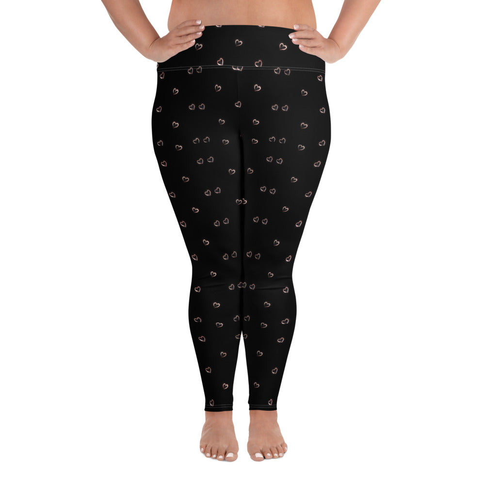 All-Over Print Plus Size Leggings