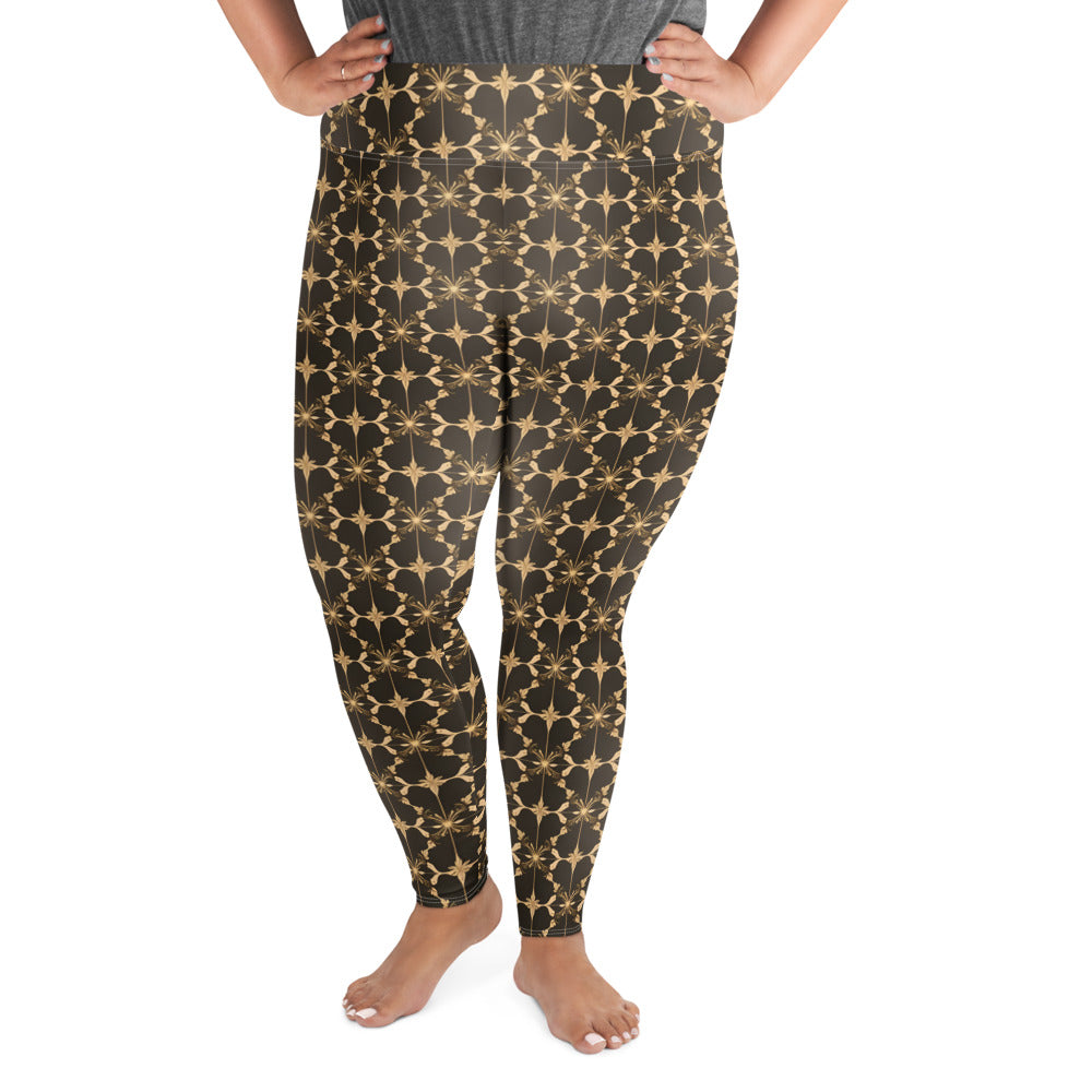 All-Over Print Plus Size Leggings