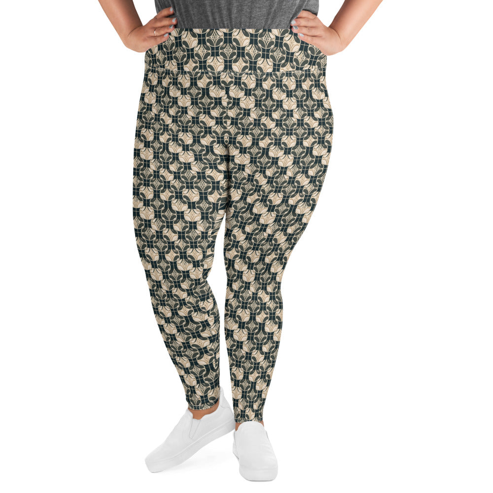 All-Over Print Plus Size Leggings