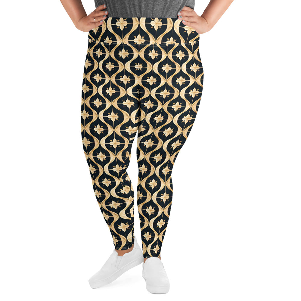 All-Over Print Plus Size Leggings