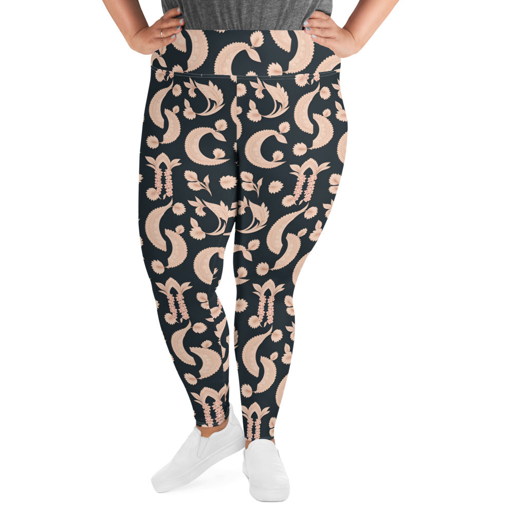 All-Over Print Plus Size Leggings