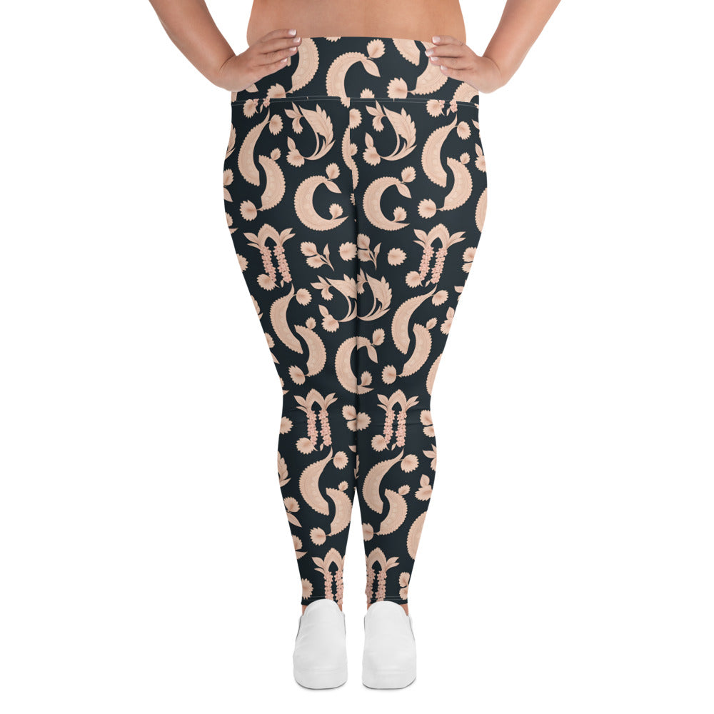 All-Over Print Plus Size Leggings